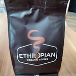 Bag of Ethiopian Organic Coffee beans
